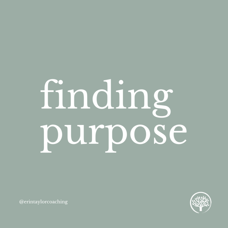 Finding Purpose